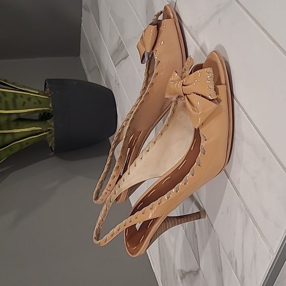 miu miu AUTHENTIC Bow Slingback heels - Picture 2 of 14